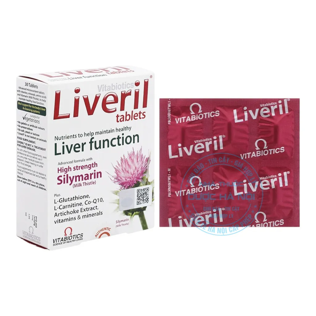 Viên uống Liveril Tablets
