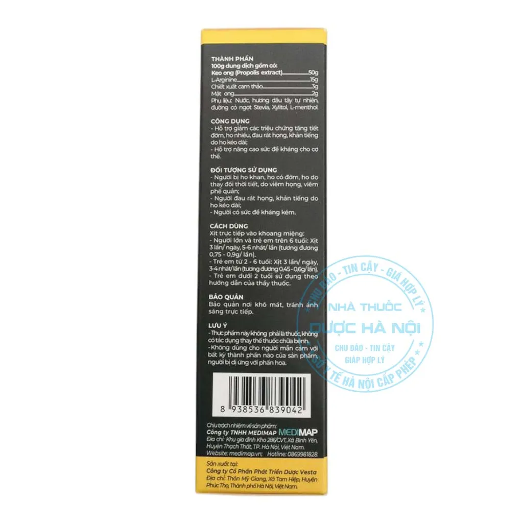 Xịt họng Maxibee