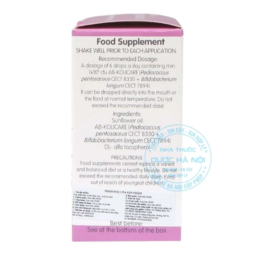 Men vi sinh AB-Kolicare Drops