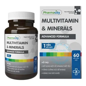 Viên uống Multivitamin & Minerals bổ sung dưỡng chất toàn diện giúp duy trì sức khỏe