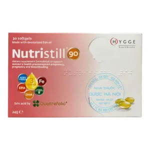 Viên uống Nutristill 90 bổ sung DHA cho bà bầu và phụ nữ đang cho con bú