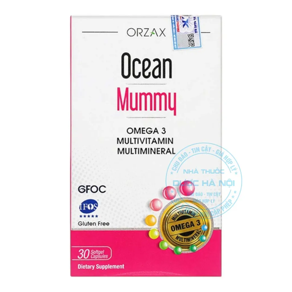 Viên uống bổ sung dinh dưỡng Ocean Mummy