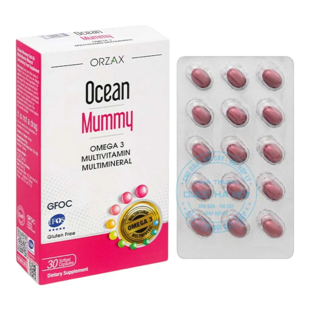 Viên uống bổ sung dinh dưỡng Ocean Mummy