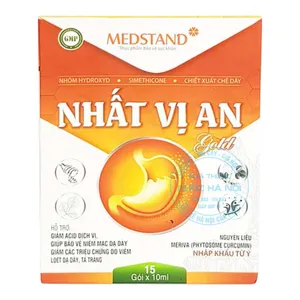 Gel uống Nhất Vị An Gold hỗ trợ vấn đề về dạ dày, trào ngược hoặc viêm loét