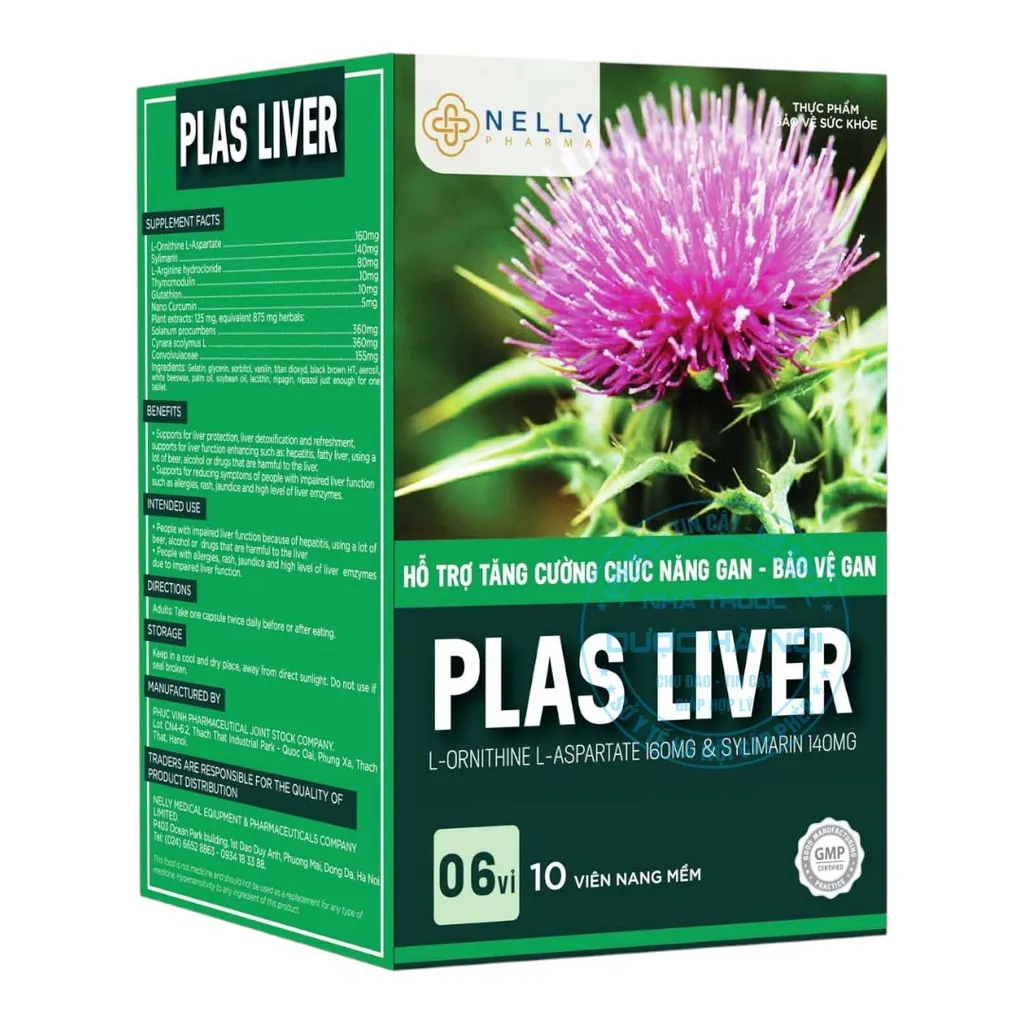 Viên uống Plas Liver
