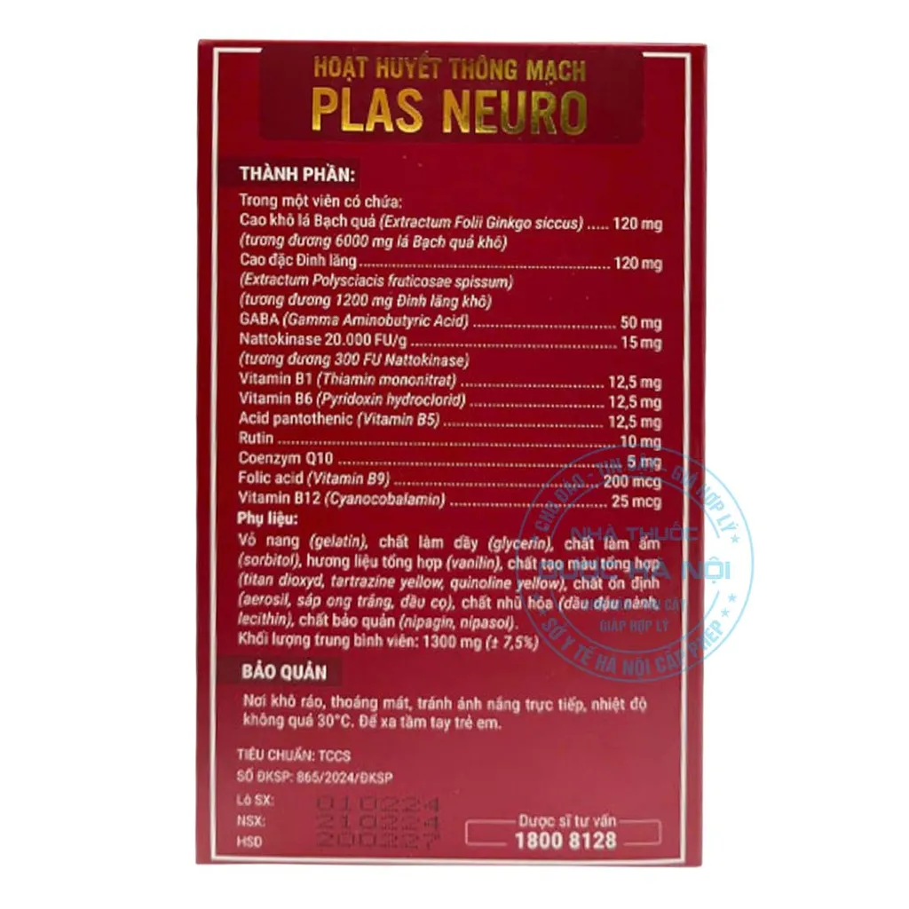 Viên uống Plas Neuro