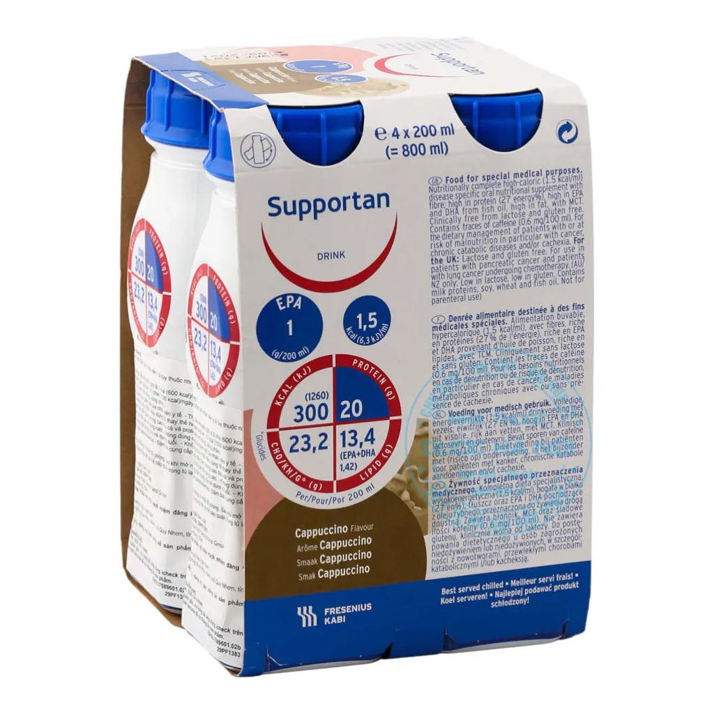 Sữa Supportan Drink Cappuccino