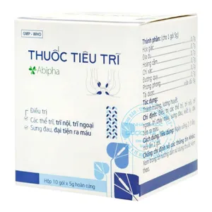 Thuốc Tiêu Trĩ Abipha điều trị bệnh trĩ an toàn được tin tưởng lựa chọn