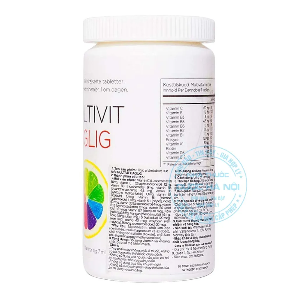 Viên uống Multivit Daglig