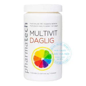 Viên uống Multivit Daglig bổ sung vitamin và khoáng chất toàn diện, phù hợp