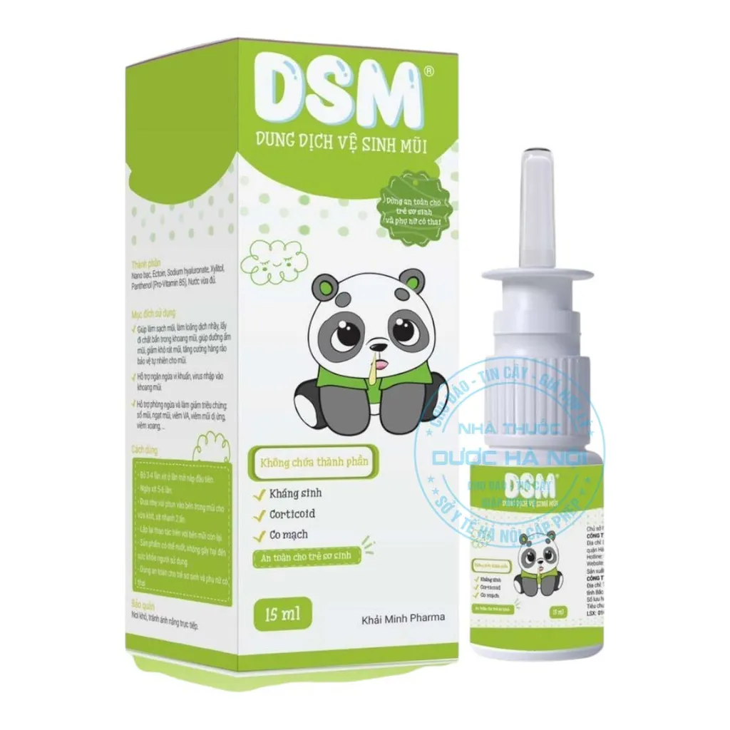 Dung dịch vệ sinh mũi DSM