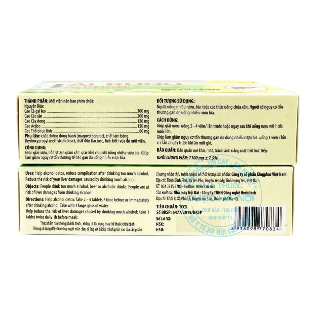 Giải rượu Kingphar