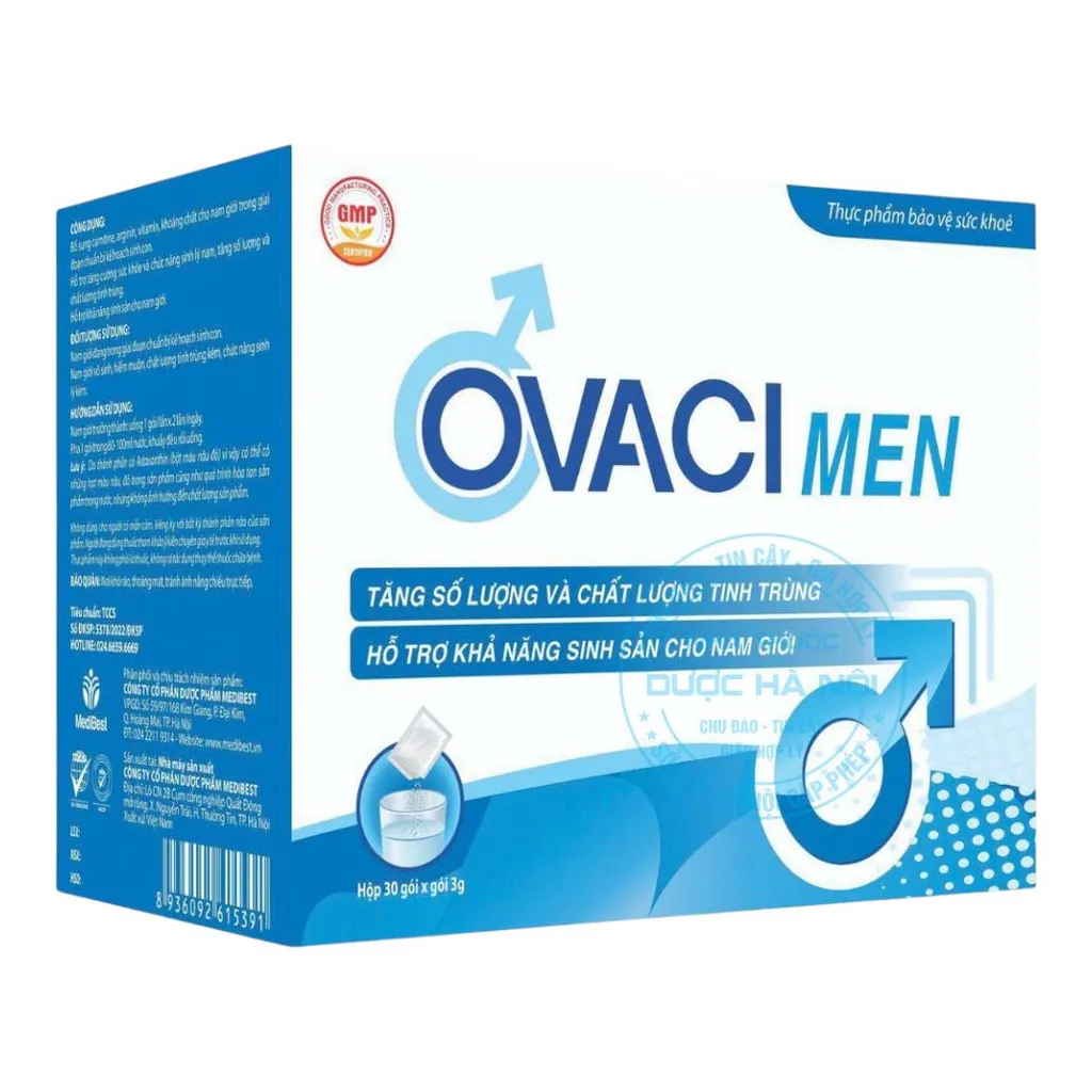 Bột uống Ovaci Men