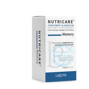 Viên uống Nutricare Memory hỗ trợ giảm thiểu các triệu chứng mất trí nhớ, chóng mặt