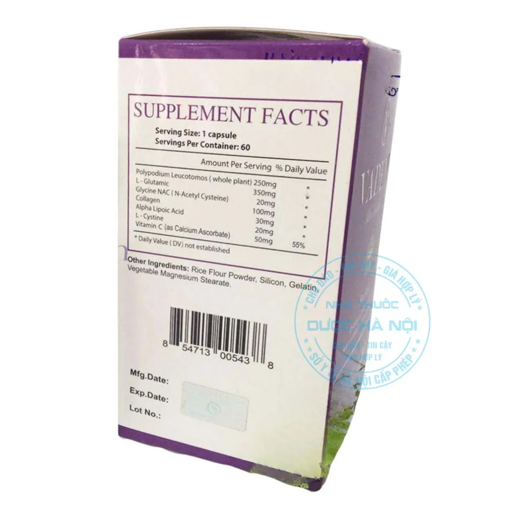 Viên uống Vadena Skin Solution