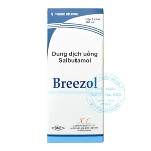 Thuốc Salbutamol Breezol kiểm soát cơn hen suyễn và các chứng tắc nghẽn đường thở