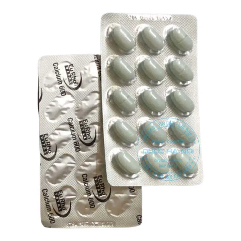 Viên uống EuRho Vital Calcium 600