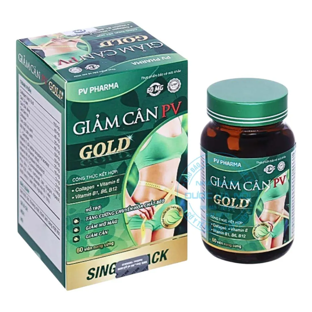 Viên uống Giảm Cân PV Gold