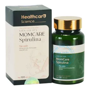 Viên uống Momcare Spirulina thúc đẩy quá trình tiết sữa, cải thiện chất lượng sữa mẹ