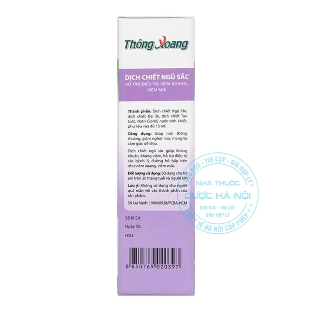 Xịt mũi Thông xoang Eugica