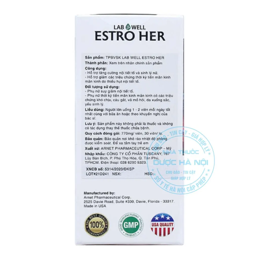 Viên uống Estro Her