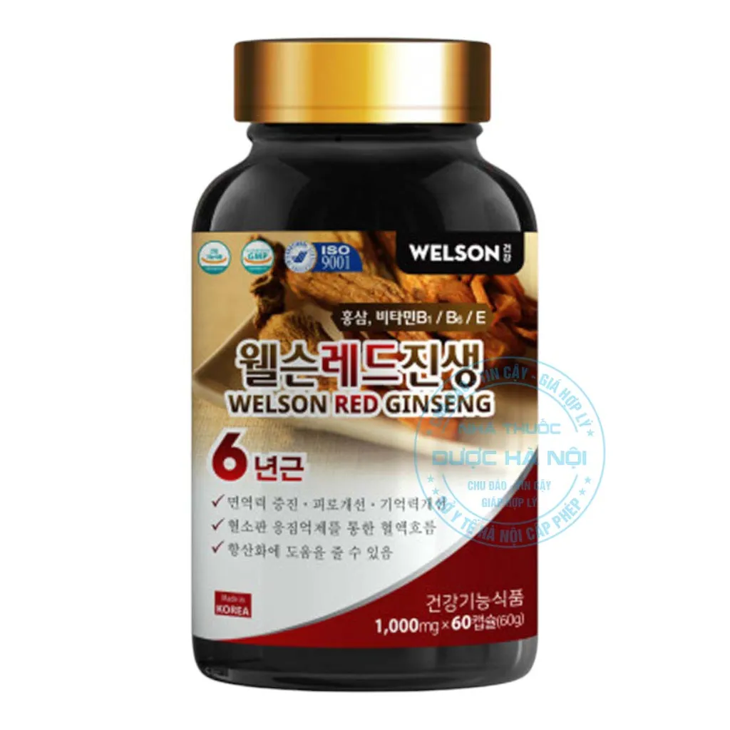 Viên uống Welson Red Ginseng