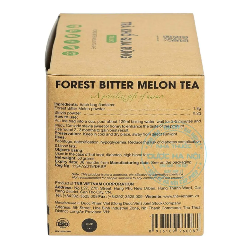 Trà Khổ Qua Rừng Mudaru