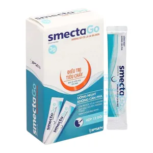 Thuốc SmectaGo 3g điều trị tiêu chảy cấp từ thành phần Diosmectit