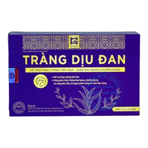 Viên uống Tràng Dịu Đan giảm các triệu chứng rối loạn tiêu hóa, viêm đại tràng