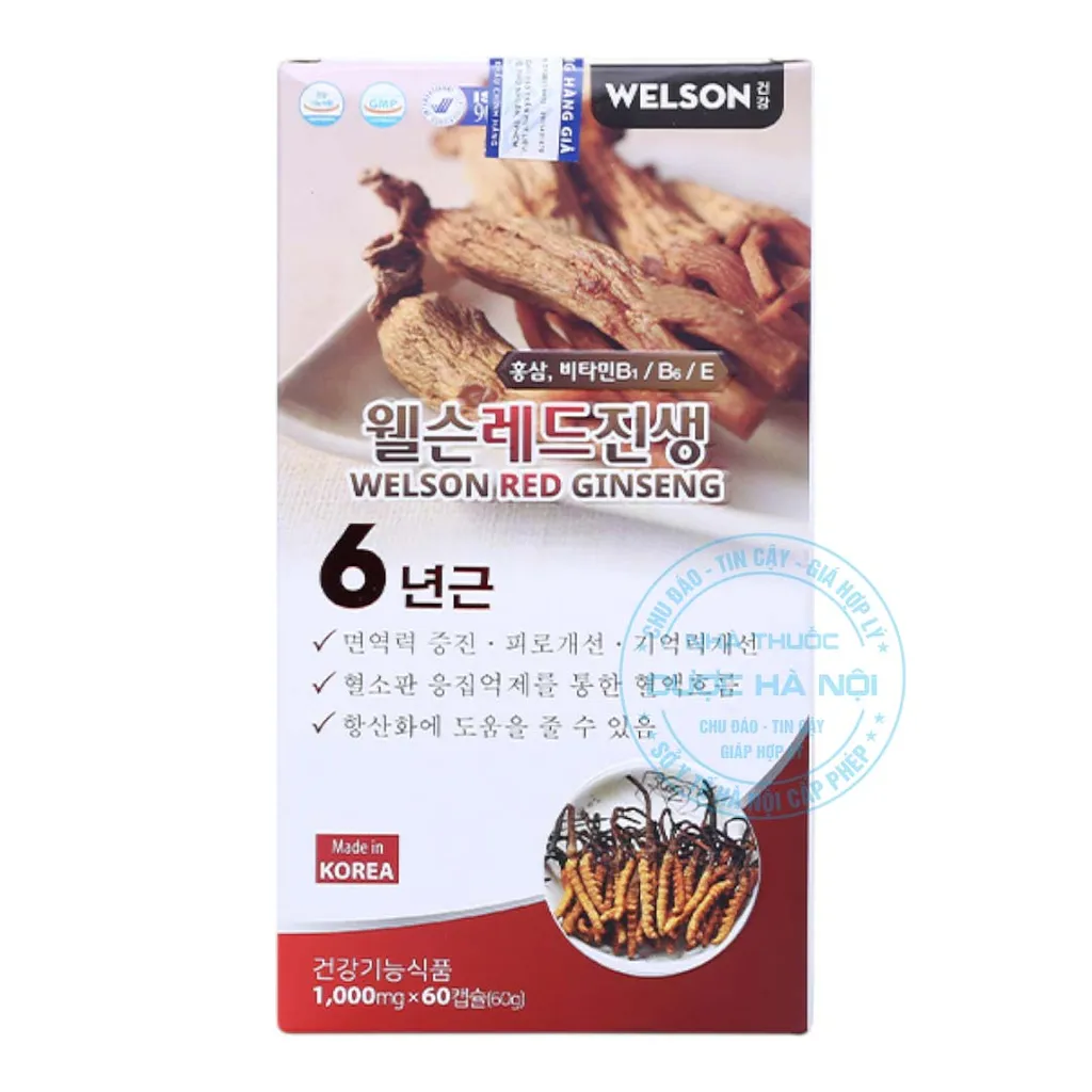 Viên uống Welson Red Ginseng