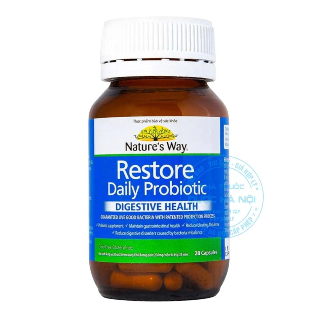 Viên uống Restore Daily Probiotic Nature's Way