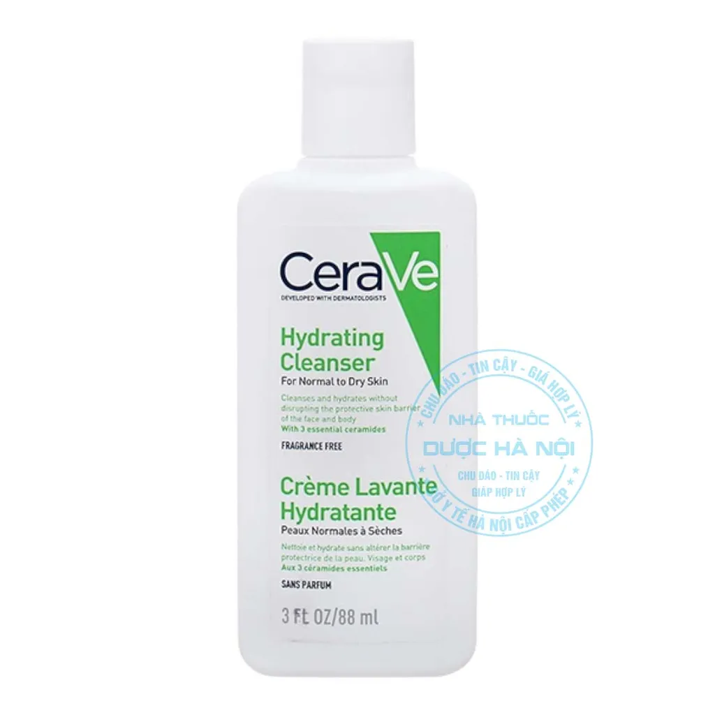 Sữa rửa mặt Cerave Hydrating Cleanser