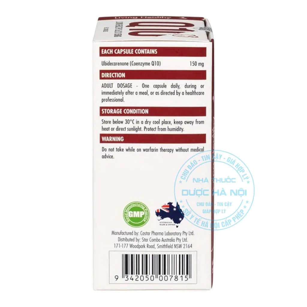 Viên uống Living Healthy CoQ10 150mg