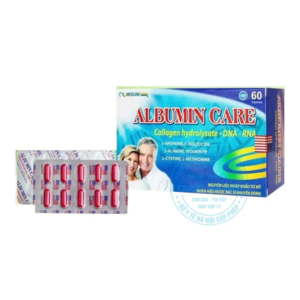 Viên uống Albumin Care Medline USA