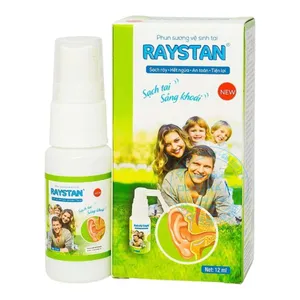 Phun sương vệ sinh tai Raystan làm mềm và loại bỏ ráy tai tích tụ