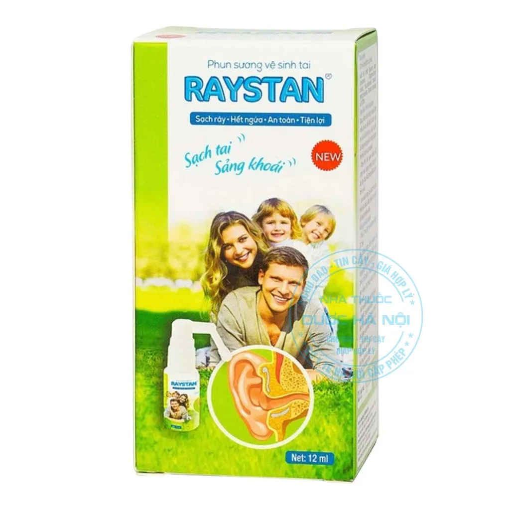 Phun sương vệ sinh tai Raystan