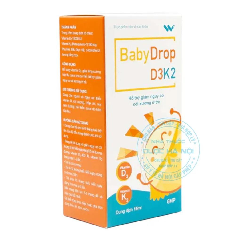 Siro Baby Drop D3K2 Hưng Việt