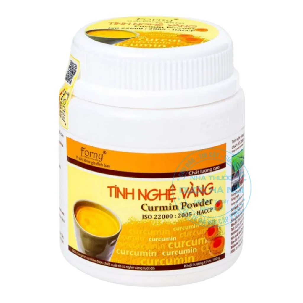 Tinh nghệ vàng Curmin Powder Forny 100g