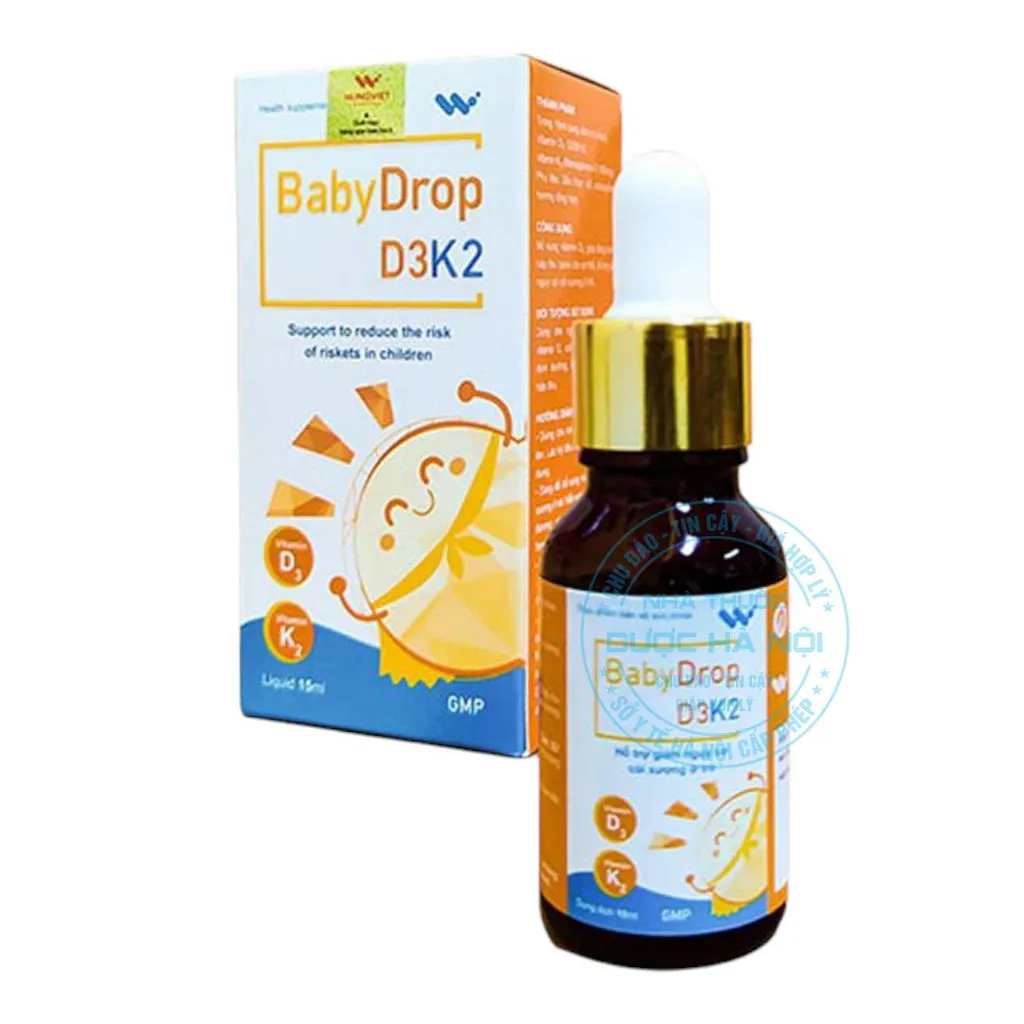 Siro Baby Drop D3K2 Hưng Việt