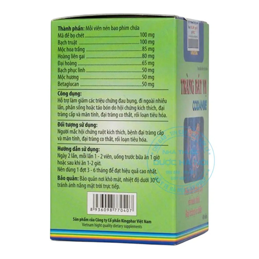 Viên uống Tràng Bát Vị Codanbe