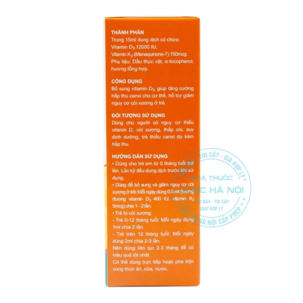 Siro Baby Drop D3K2 Hưng Việt