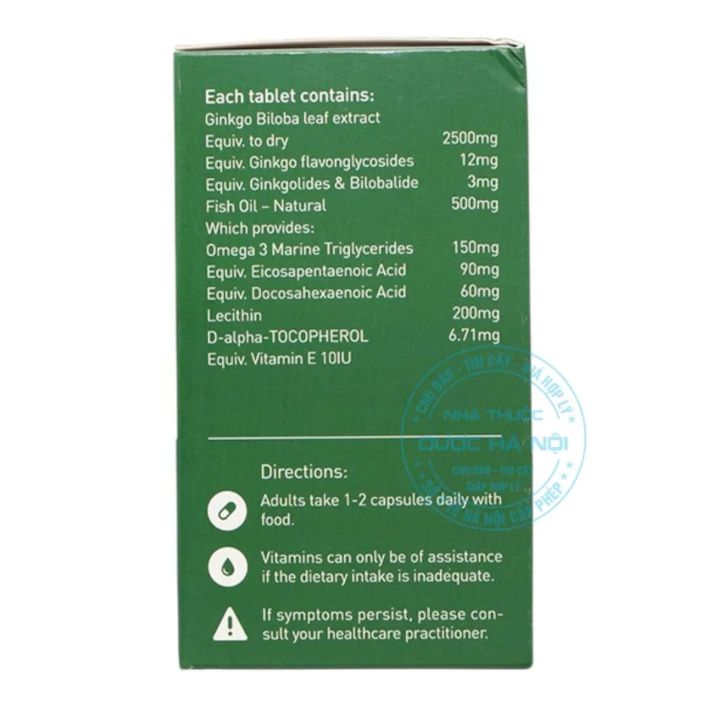 Viên uống Aussia Ginkgo Plus