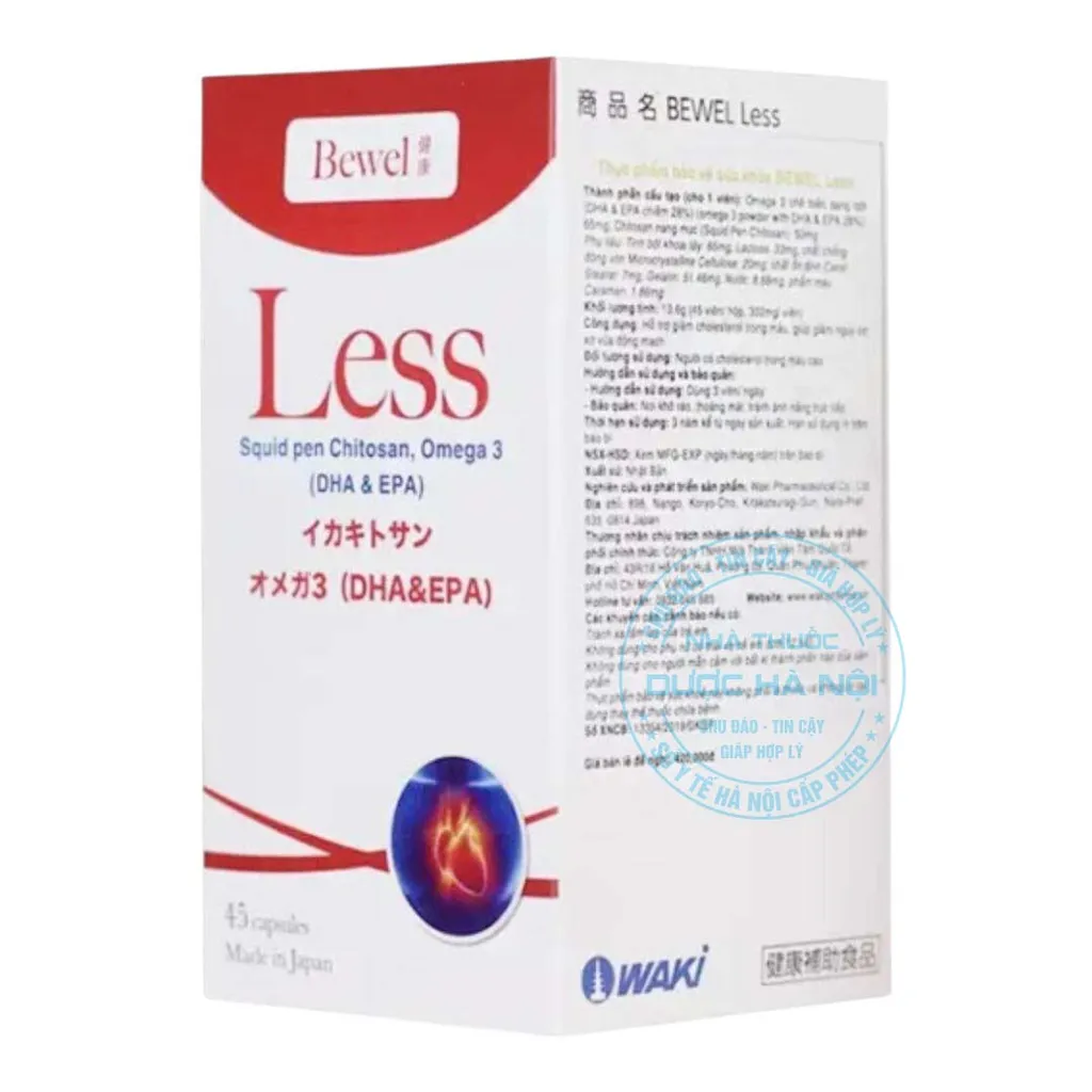 Viên uống Bewel Less
