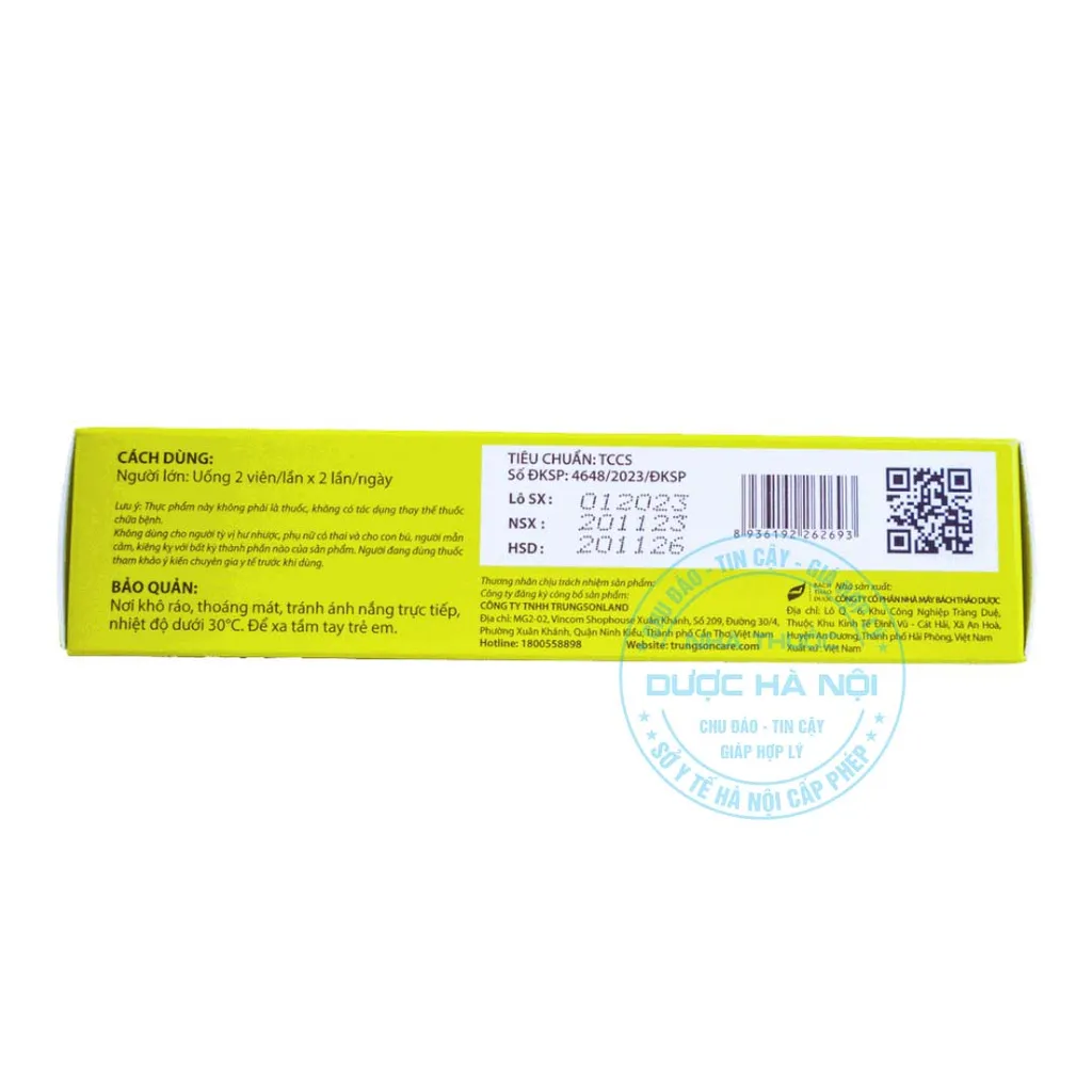 Viên uống Đại Tràng Bách Nhiên Mộc