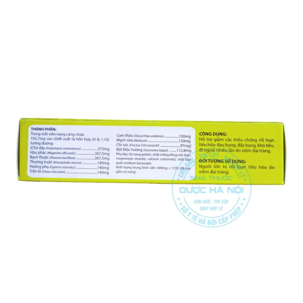 Viên uống Đại Tràng Bách Nhiên Mộc