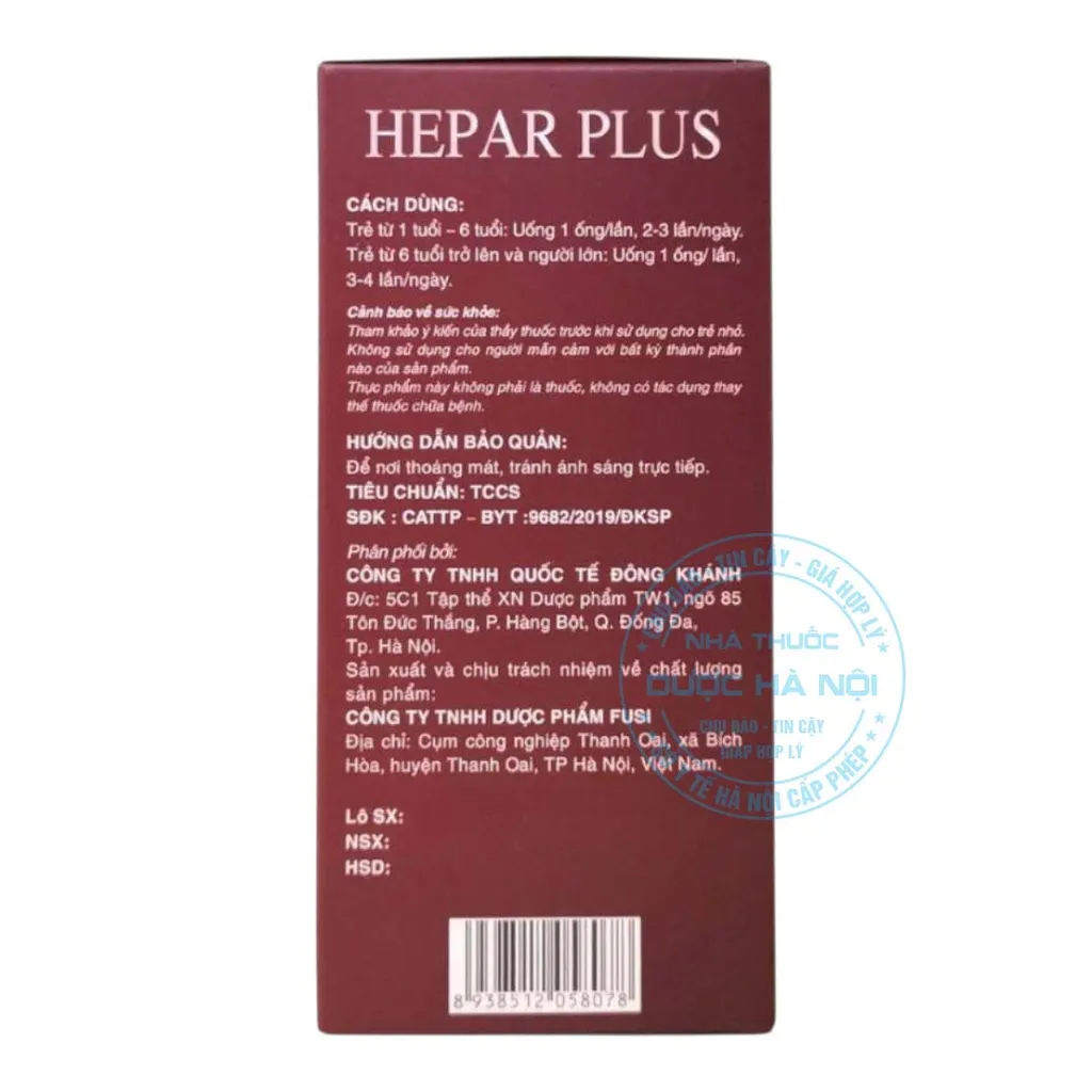 Siro Hepar Plus