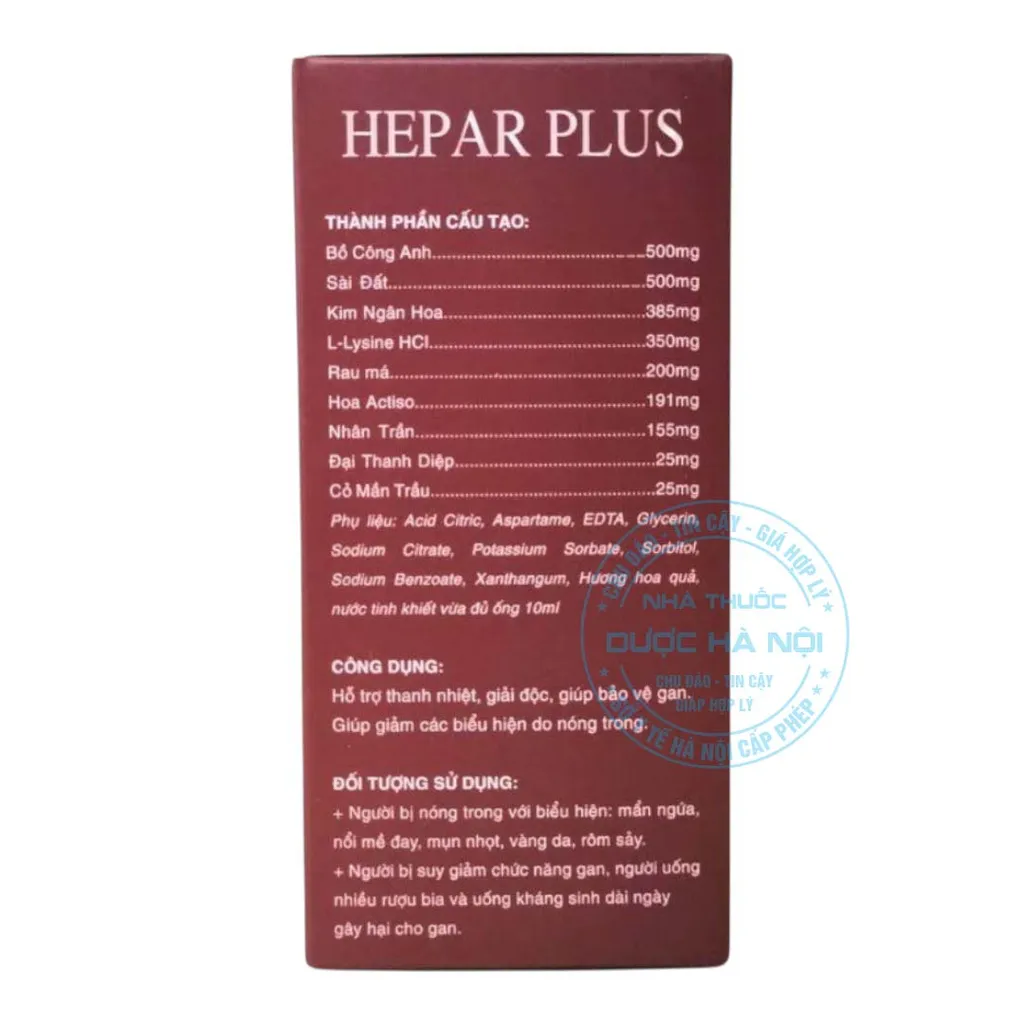 Siro Hepar Plus