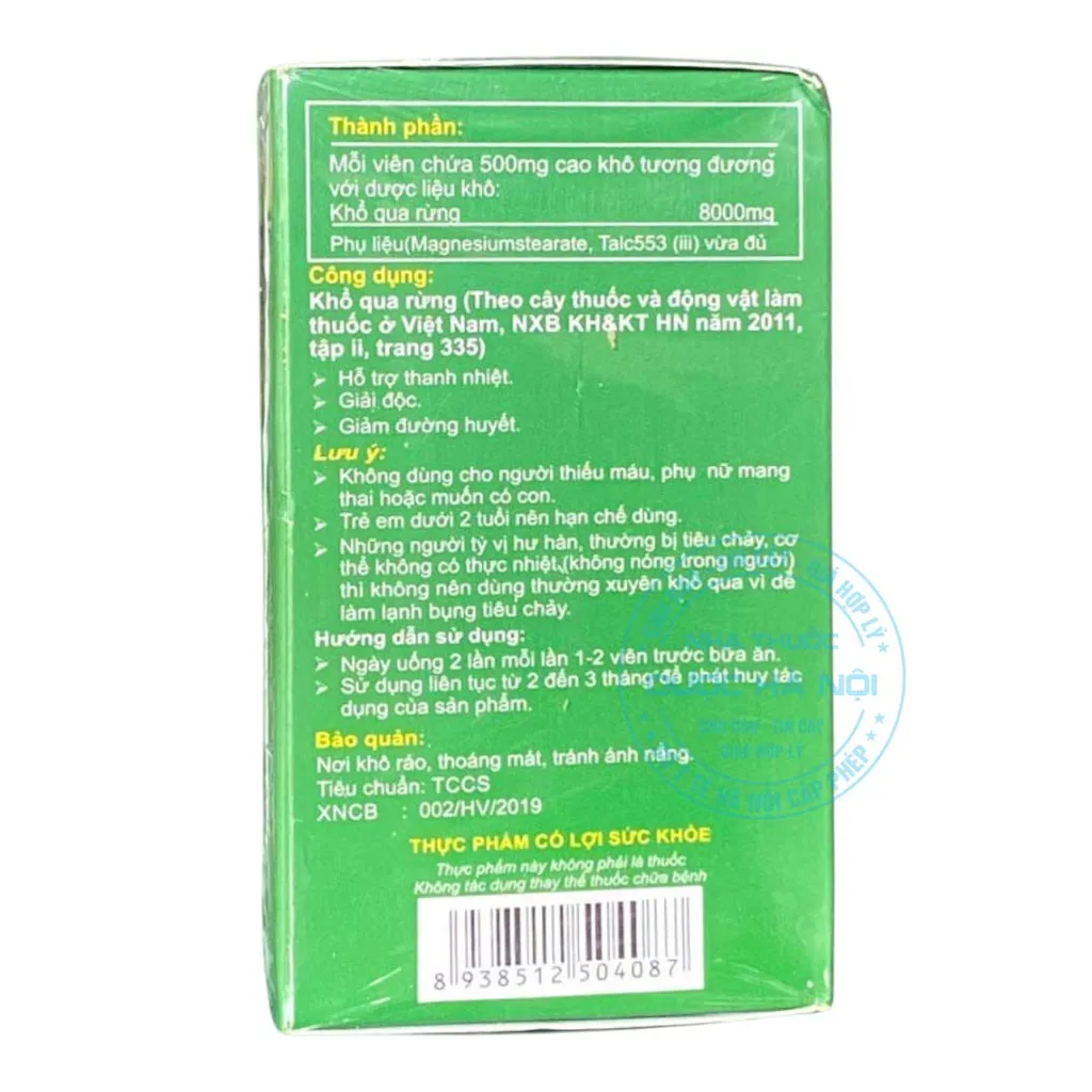 Viên uống Khoquaru