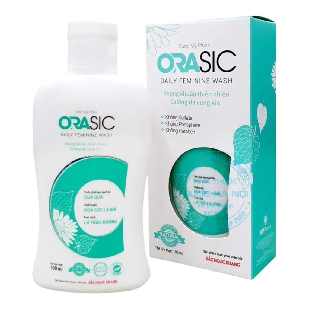 Dung dịch vệ sinh phụ nữ Orasic 100ml