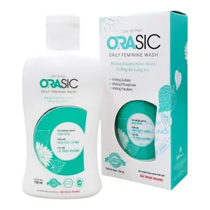 Dung dịch vệ sinh phụ nữ Orasic 100ml bảo vệ sức khỏe vùng kín hàng ngày